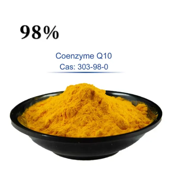98% Coenzyme Q10 Bwyd Powdwr Cas 303-98-0