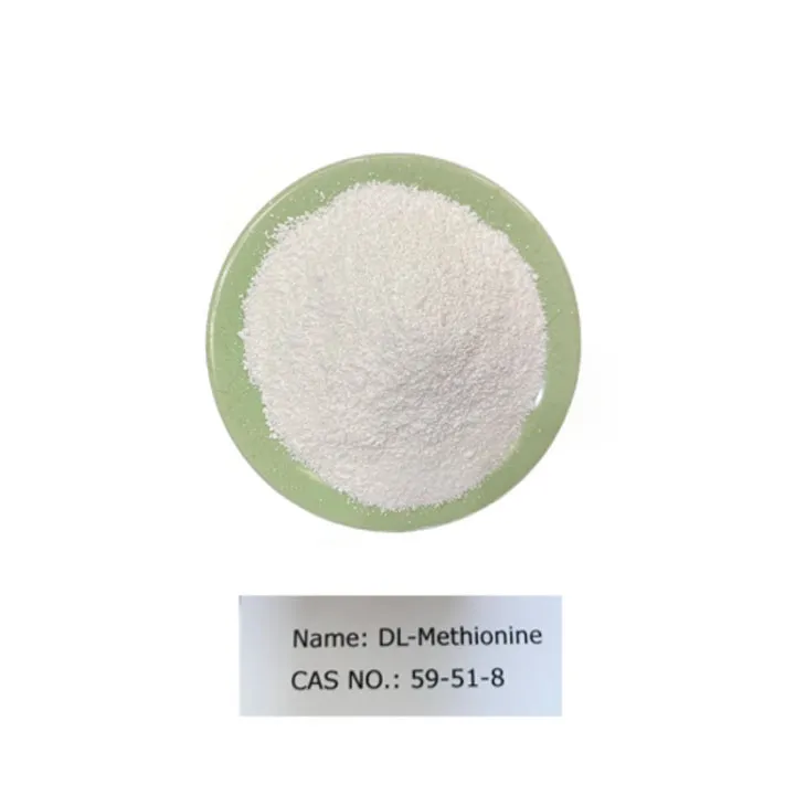 Powdwr 99% dl-methionine ar gyfer ychwanegyn bwyd Cas 59-51-8