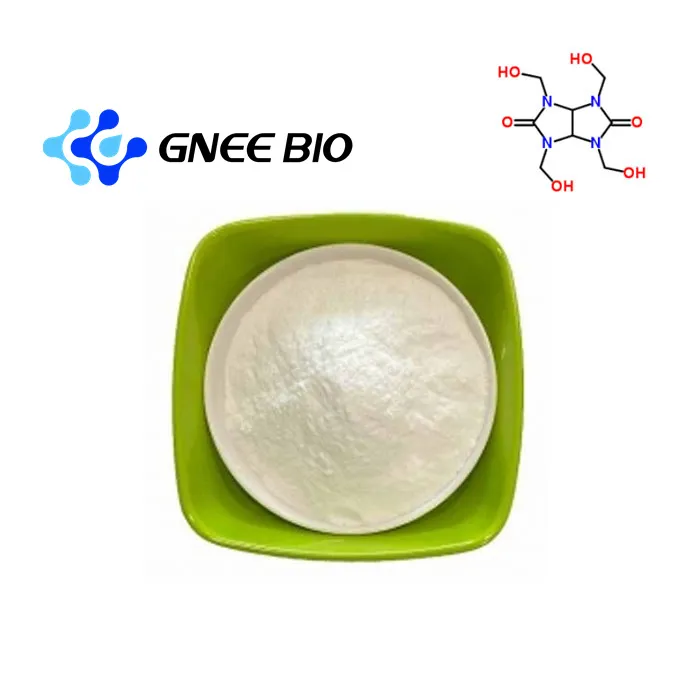 99% purdeb tetramethylol acetylenediurea deunyddiau crai organig Cas 5395-50-6
