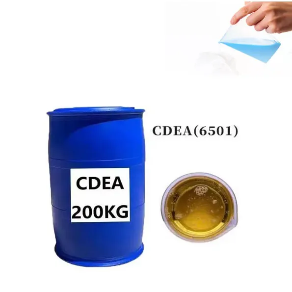 Cocodiethanolamide (CDEA) Deunyddiau crai glanedydd CAS 68603-42-9