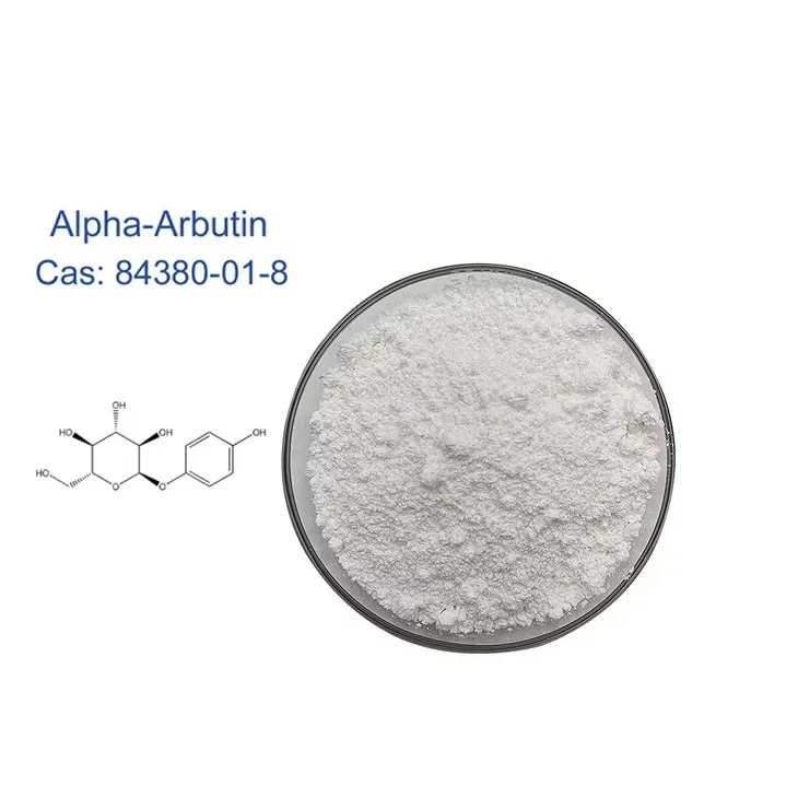 Powdr alffa-arbutin gradd cosmetig Cas 84380-01-8