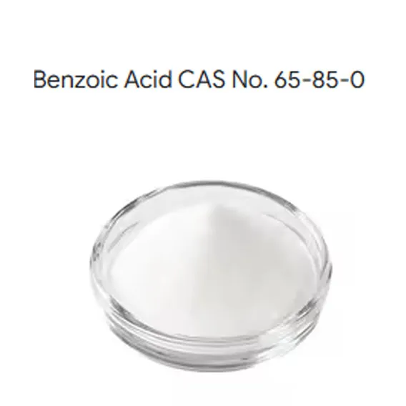 Asid Benzoig Gradd Bwyd Ar gyfer Cadwolion Bwyd CAS 65-85-0