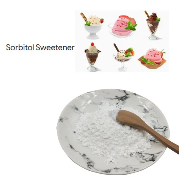 Sorbitol gradd bwyd ar gyfer melysydd CAS 50-70-4
