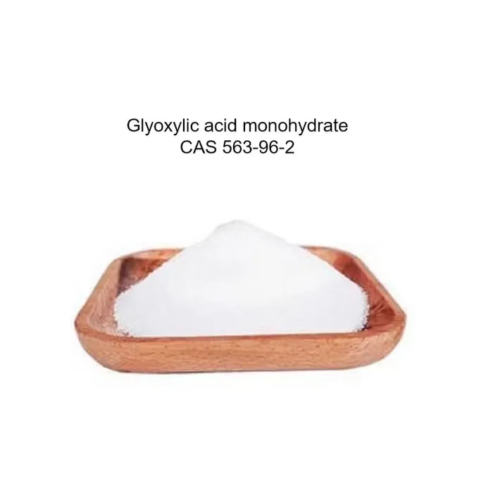Purdeb uchel asid glyoxylig neu asid glyoxylig powdr monohydrad Cas 563-96-2