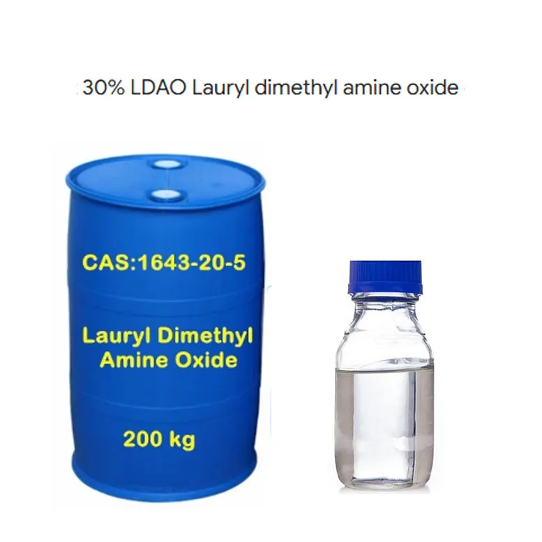 Purdeb Uchel Lauryl Dimethyl Amine Ocsid Datrysiad 30% (LDAO) CAS 1643-20-5