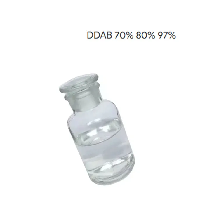 Bromid didecyldimethylammonium o ansawdd uchel 70% DDAB CAS 2390-68-3
