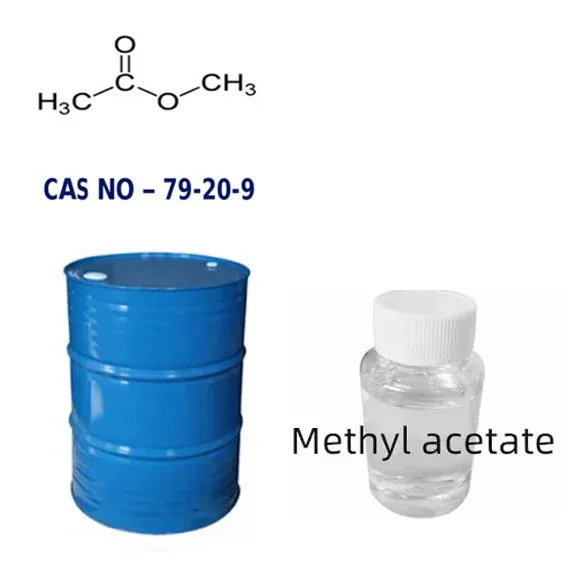 Diwydiannol Gradd Methyl Acetate Cemegol C3H6O2 CAS 79-20-9