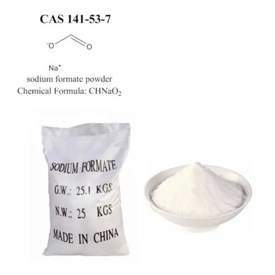 Fformat Sodiwm Gradd Ddiwydiannol 95% 98% CAS 141 53 7