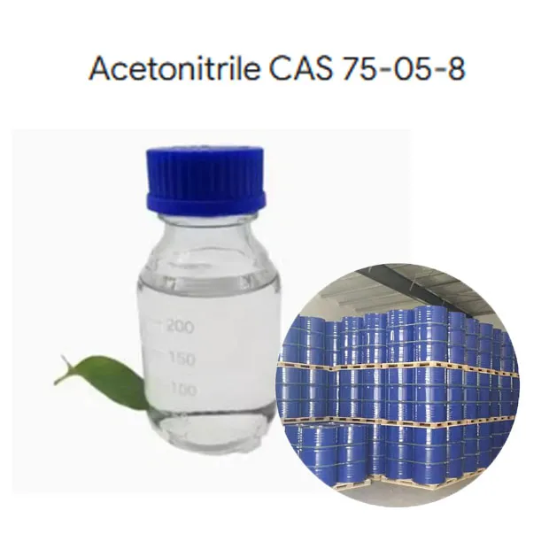 Toddyddion Diwydiannol Acetonitrile Acn 99.9% CAS 75-05-8