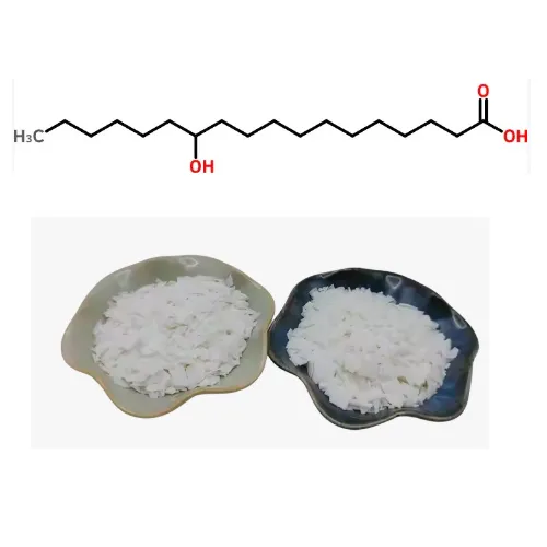Powdr 12- asid hydroxystearig ar gyfer Cas iraid 106-14-9