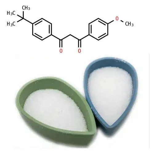 Asiant eli haul avobenzone gyda phurdeb uchel Cas 70356-09-1